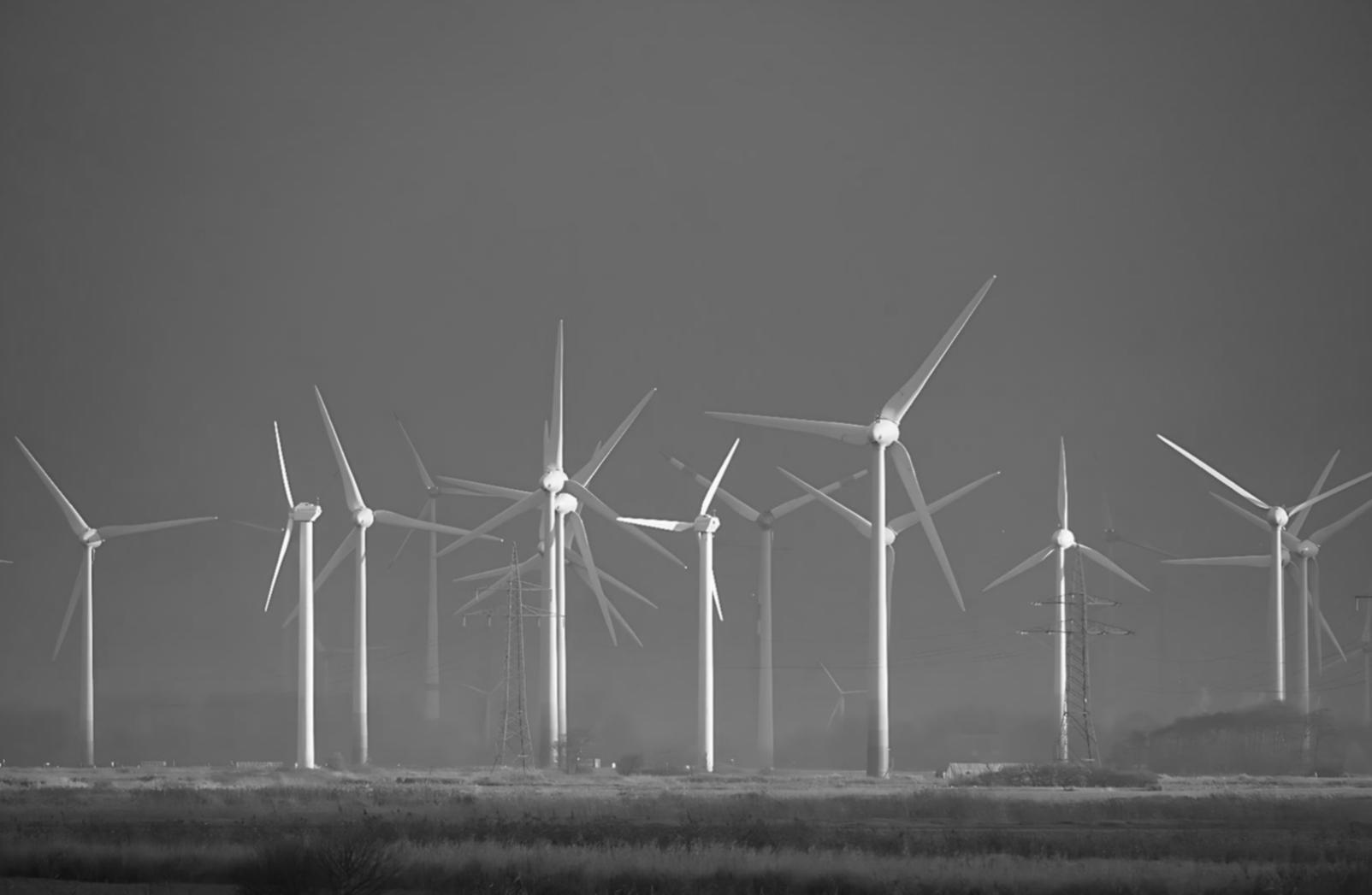 Industrial energy facility with modern infrastructure showing technological advancement