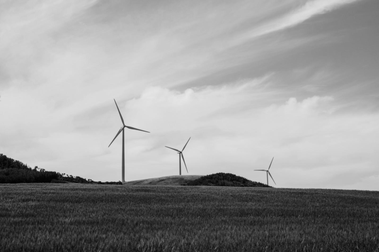 Professional reviewing technical documentation and study materials for energy systems